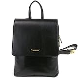 Alpine Swiss Gila Womens Backpack Purse Organizer Handbag Midsize Verona Leather