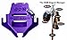 DOM Dugout Manager, Proven Perfect Solution for Softball and Baseball Players Equipment, Providing a Safe, Organized, Fun Dugout - Purple