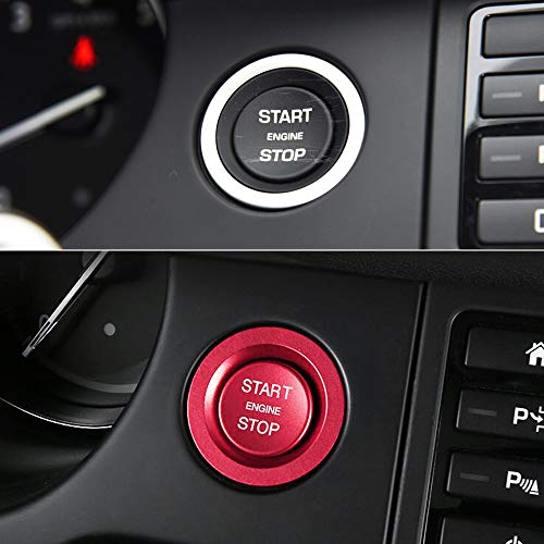 Car Accessories Start Stop Engine Push Button Sticker Fit For Land Rover Discovery Sport 5 Range Rover Jaguar XE F-Type F-Pace XJ XJR XF XFR XFR-S