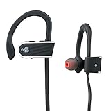 CSBROTHER Bluetooth Headset, Best Wireless Sports Headphones In-Ear Wireless Earphones Sweatproof Workout Earbuds Stereo with Mic Bass Noise Cancelling for Gym Running Workout.