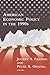 American Economic Policy in the 1990s (MIT Press) - Book by Jeffrey A. Frankel