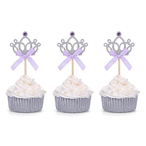 Princess Tiara Cupcake ToppersTiara Cupcake Toppers 12CT
