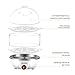 Egg Cooker,350W Electric Egg Maker,White Egg Steamer,Egg Boiler,14 Egg Capacity Egg Cooker With Automatic Shut Off