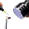 SAMS-Fishing-21-LEDs-Super-Bright-Light-UV-Glue-Cure-Flashlight-and-Syringe-Coating-Tools-For-Fly-Tying-UV-Kits-Buzzer-Bug-Nymph-Head-Body-Trout-Flies-Making