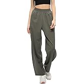 Women Casual Loose Wide Leg Pants Yoga Sweatpants High Waisted Lounge Workout Comfy Athletic Pants SLP5M155T