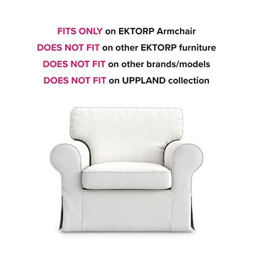 TLY IKEA Ektorp Armchair Cover Cotton
