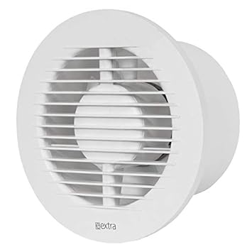 Baumarkt Ø 150mm Badlüfter Wandventilator mit Timer Ventilator Lüfter