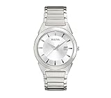 Bulova Men's Stainless Steel with Silver Dial Watch