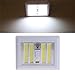 Dual Cob LED Night Light With Switch - ULTRA BRIGHT - New LED Technology - Super Bright LED Lights - Project Light - Night Light - 400 Lumens (White 4 Pack)