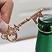 Key Bottle Openers - Assorted Vintage Skeleton Keys, Wedding Party Favors (Pack of 70, Rose Gold)