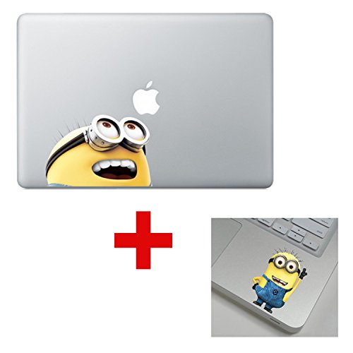 Minion Head Looking Up Decal Sticker for Macbook Laptop Air Pro Retina 13 13.3 Inch Cool