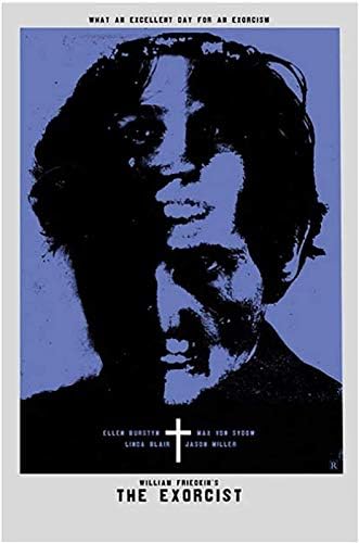 Exorcist Classic Horror Movie Poster Painting Print Canvas Room Decor Photo Wall Art Bedroom Decor 50x70cm