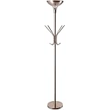 Sh Lighting Torchiere Style Floor Lamp With Revolving Hanger