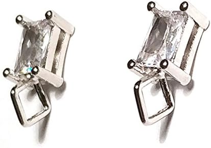 Minwhee Kdrama Moon's Lover Scarlet Heart Ryeo Rectangular Earrings