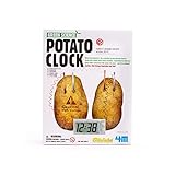4M Potato Clock DIY Green Science Chemistry Engineering Lab - STEM Toys Educational Gift for Kids & Teens, Girls & Boys