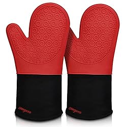 Silicone Oven Mitts, Durable sungwoo Heat Resistant