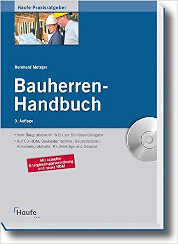 Bauherren Handbuch Haufe Praxisratgeber Amazon De Metzger Bernhard Bucher
