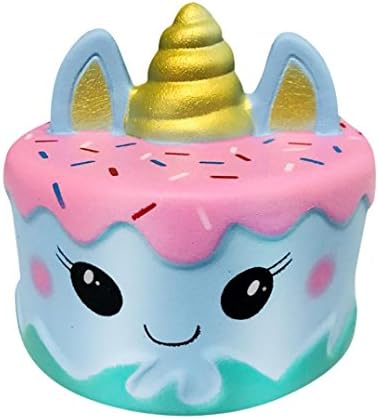 Joykith Jumbo Slow Rising Squishies- Kawaii Cute Unicorn Mousse Cream Scented, Super Soft, Stress Relief Toys Exclusive Designs for Kids and Adults