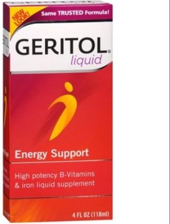 Geritol Liquid 4 oz (Pack of 2)