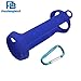 Pushingbest Carrying Case for JBL Charge 3 Speaker Durable Silicone Extra Carabiner Offered for Easy Carrying Blue