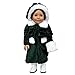 The Queen's Treasures 1914 Style Winter Coat, Cape, Doll Hat and Muff Outfit is Perfectly Sized to Fit 18 inch American Girl Doll Clothes & Accessories