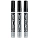 Pilot Silver Metallic Permanent Paint Marker, Medium Point, 3-PACK(41800)