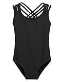 Arshiner Girls' Gymnastic Ballet Dance Tutu Dress Camisole Tank Leotard Skirt