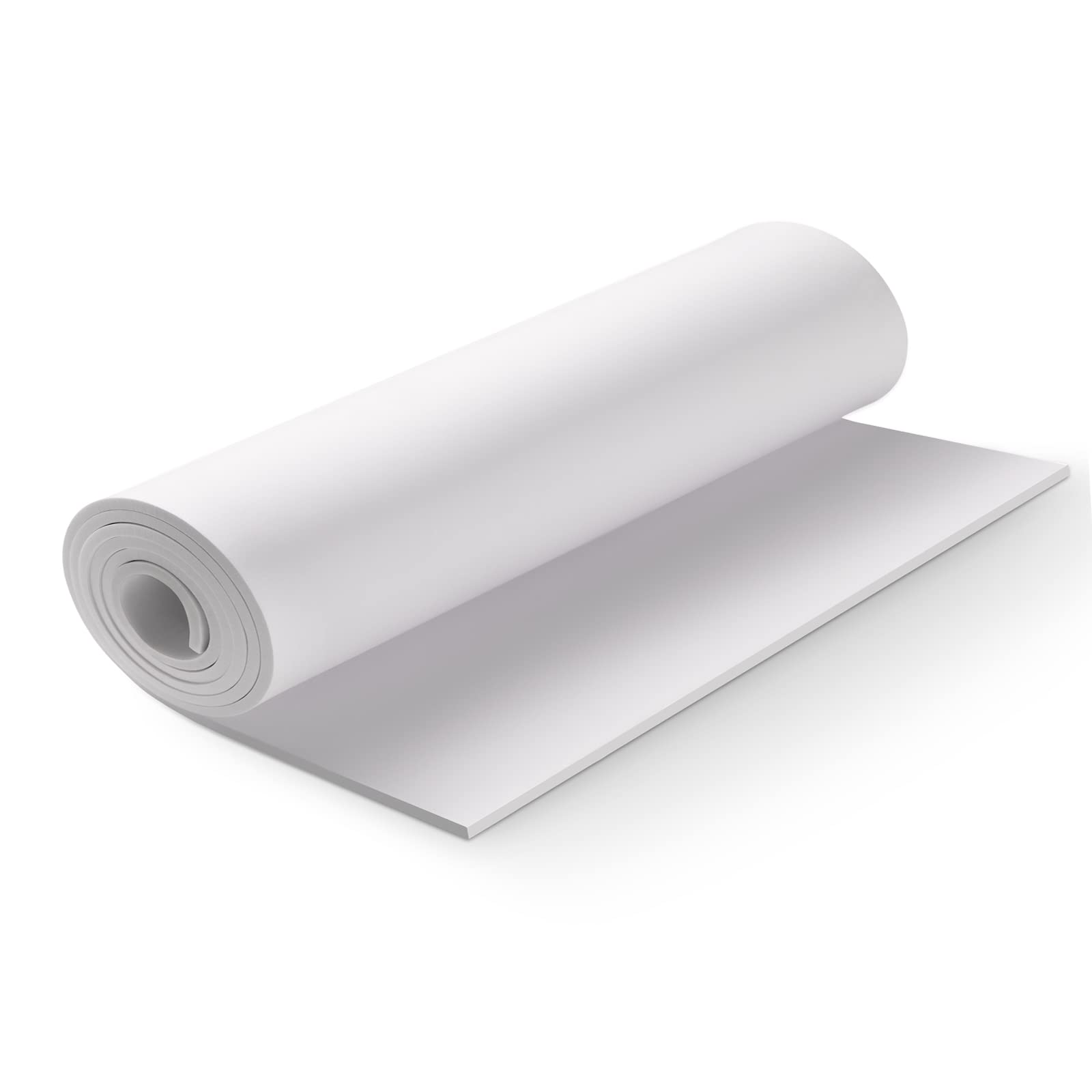 MEARCOOH Premium Cosplay EVA Foam Sheet,3mm Thick（1mm to 20mm,White Foam Sheets Roll，59
