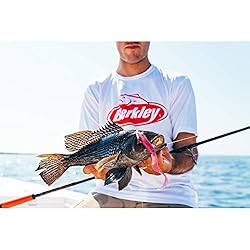 Berkley Gulp! Grub Soft Fishing Bait, Nuclear