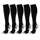 Compression Socks for Men&Women,15-20mmHg Compression Stockings XXL
