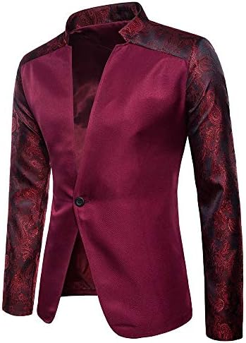2018 Wintialy Fashion Charm Men's Casual One Button Fit Suit Blazer Coat Jacket Top