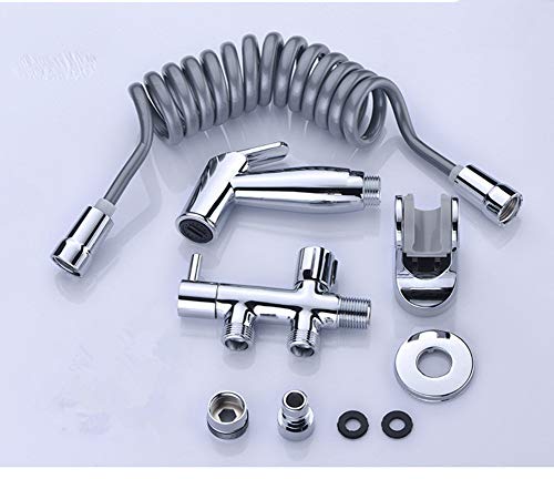 WYYSYNXB Multipurpose Bath Shower Mixer Tap Bathroom Toilet Pressurized Spray Gun Flusher