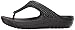 crocs Women's Sloane Embellished Flip Flop, Black/Black, 8 M US