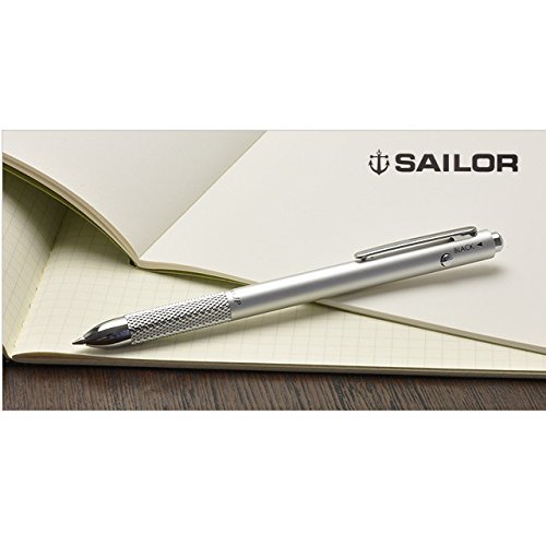 Sailor multi-function pen Marchand JP blister 2 & 1 17-0119-119 Silver