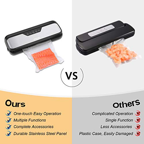 VPCOK Vacuum Sealer Machine Sous Vide Automatic Vacuum Sealer System