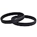 Anti-slip Metal Shirt Long Sleeve Holder Arm Band Stretch Garter (Black)