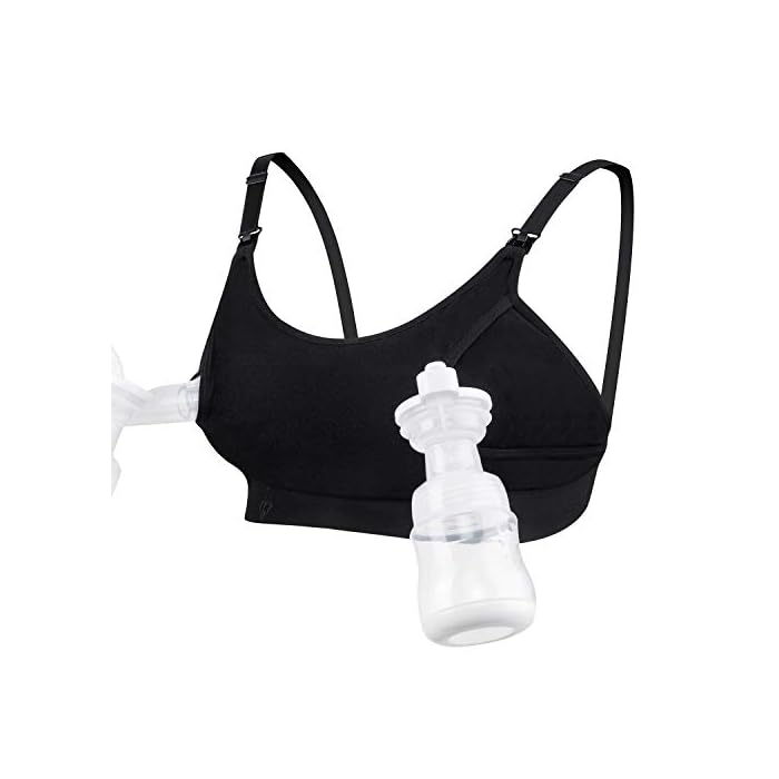 Hands Free Pumping Bra, Momcozy Adjustable Breast-Pumps Holding and Nursing Bra, Suitable for Breastfeeding-Pumps by…