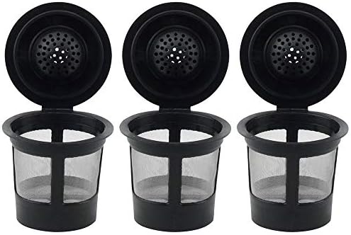 Coffee Filter Reusable Single Cup Filter Tea Strainer Contever Coffee Capsules Cups, 3 pcs