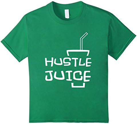 Kids Hustle Juice T-shirt Juice Guava Cap Kids 8 Kelly Green