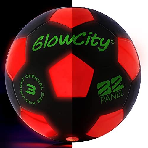 GlowCity Light-Up Soccer Ball
