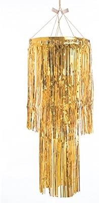 Ling S Moment Party Decoration Hanging Decor Gold Fringe