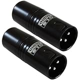 GLS Audio 3 Pin DMX Terminator Plugs - 2 Pack
