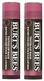 Burt's Bees 100% Natural Tinted Lip Balm, Hibiscus with Shea Butter & Botanical Waxes - 1 Tube, Pack of 2