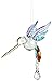 Woodstock Chimes Woodstock Rainbow Makers Collection, Fantasy Glass, Hummingbird, 4'' Summer Rainbow Fantasy Glass Crystal Suncatchers for Outdoor, Patio, Home or Garden Décor (CHRAI)