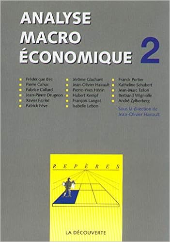 Analyse Macroeconomique Tome 2 Manuels Reperes French Edition Hairault Jean Olivier 9782707131935 Amazon Com Books