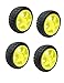 AutoEC 4pcs 68mm Tire Wheel for Smart Car