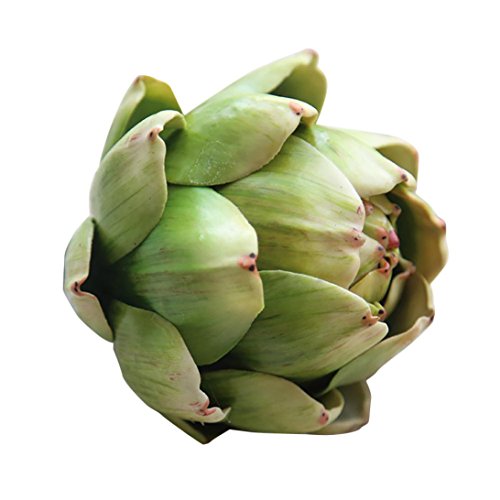 Inverlee Artificial Artichoke Flower Fake Silk Wedding Party Bouquet Home DIY Office Party Wedding Decor (Green) - Thumbnail 2