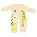 Baby Kids Boy Girl Infant Romper Jumpsuit Bodysuit Cotton Clothes Outfit (3 Months, Yellow)