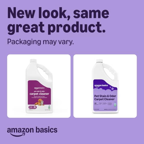 Amazon Basics Pet Stain Remover, Carpet Cleaner, Fresh Scent, 64 fl oz, photo 12