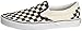 Vans Unisex Adults' Classic Slip On, Black/Off White Check, 8.5 UK